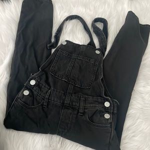 Old navy black denim overalls - small (6/7)